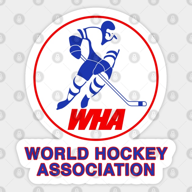 World Hockey Association Sticker by Tee Arcade